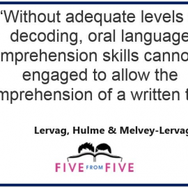 TESS Article: Do I have to spell it out? Synthetic phonics works